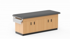 CLINIC-3 CABINET STYLE TREATMENT TABLES WOOD EXAM TABLES