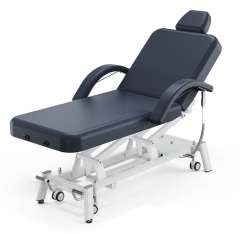 Echo 2 Section Salon Top Electric Lift Backrest Massage Table