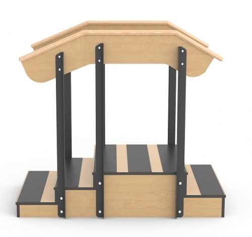 Two-Sided High Low Rehabilitation Staircase