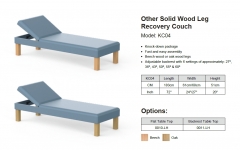 KID Couch Recovery Couch Treatment Table with Adjustable Headrest