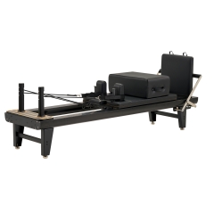 Black Aluminum Alloy Pilates Core Reformer Bed | China Manufacturer Supply, Professional Studio Home Pilates Machine with Full Accessories