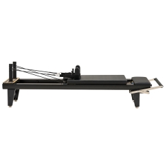 Black Aluminum Alloy Pilates Core Reformer Bed | China Manufacturer Supply, Professional Studio Home Pilates Machine with Full Accessories