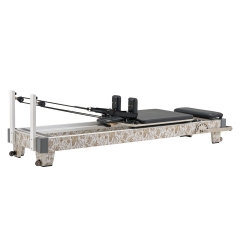 EcoBalance Series Artistic Fireproof Finishes Pilates Reformer Core Bed, China Manufacturer Supply, Professional Studio Home Pilates Training Machine Complete Accessories