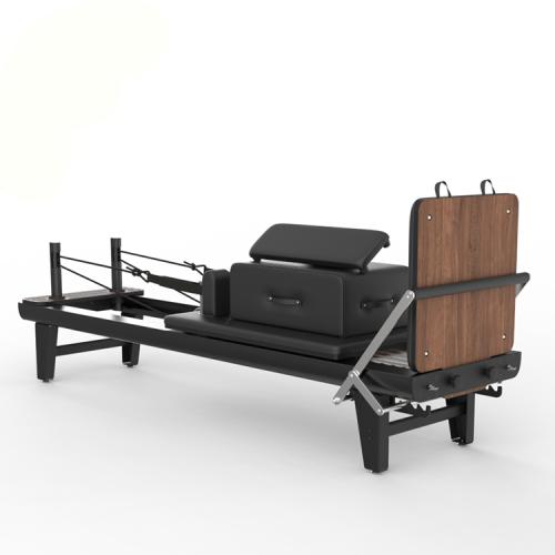 Black Aluminum Alloy Pilates Core Reformer Bed | China Manufacturer Supply, Professional Studio Home Pilates Machine with Full Accessories
