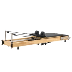 Foldable Rubber Wood Pilates Core Reformer Bed | China Factory Direct Supply Home Pilates Machine
