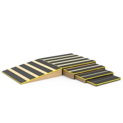 Compatible Ramp & Curb Set for Rehabilitation Training Staircase